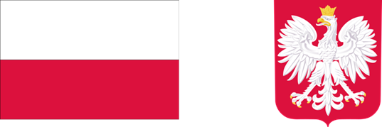 Grafika przedstawia flagę i&nbsp;godło Polski